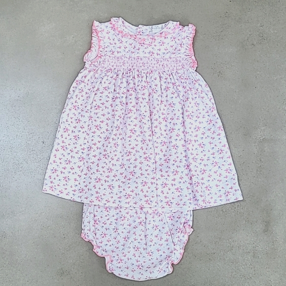 Kissy Kissy Dresses Kissy Kissy Ditsy Blooms Pink And Purple Dress